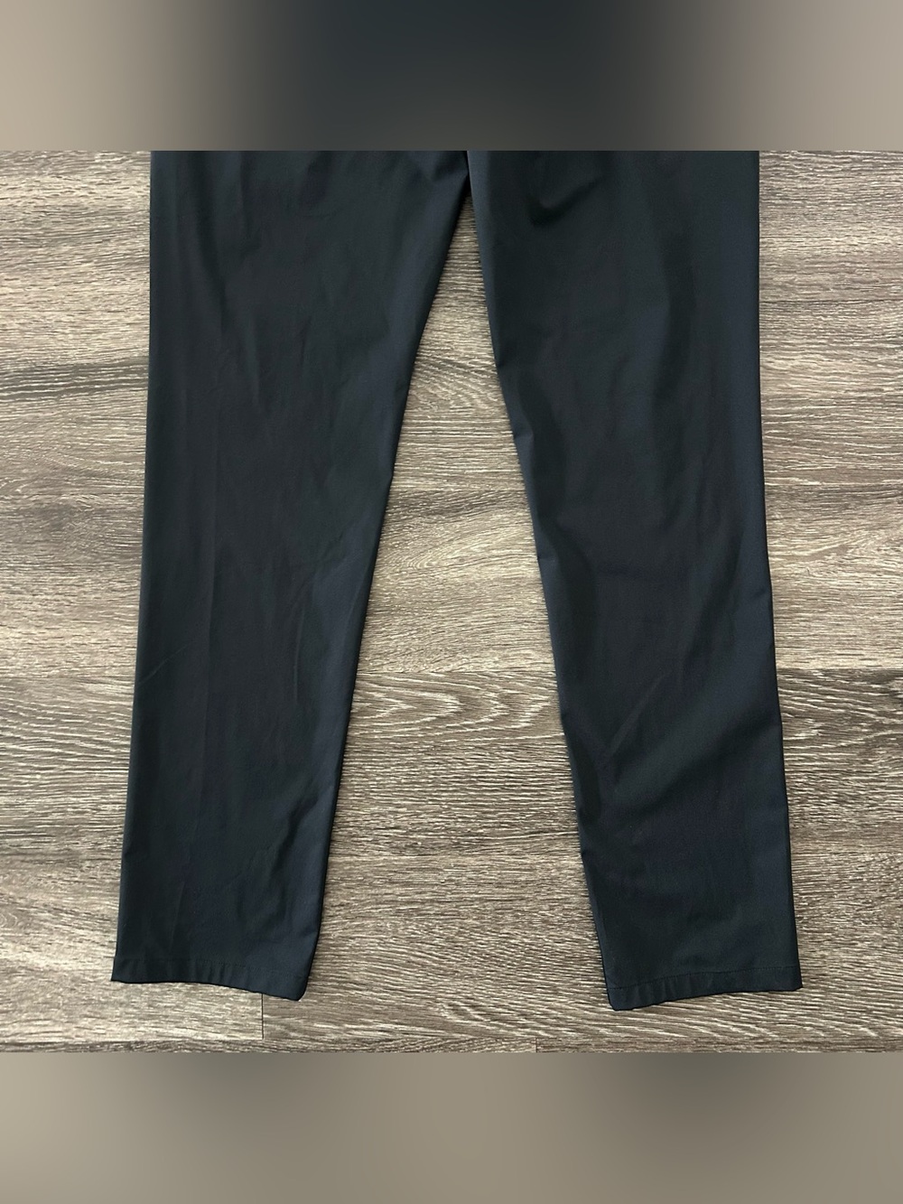 Rhone Commuter Slim Pants Men's 33X32 Performance Stretch Chino Tapered Black - Picture 6 of 11